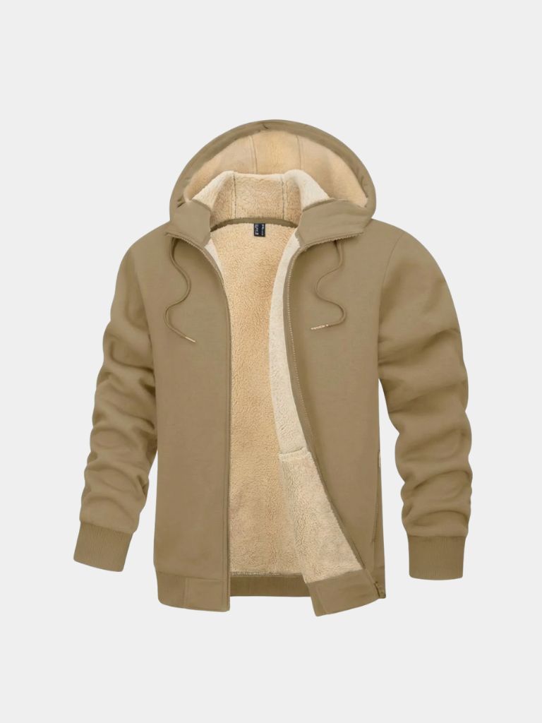 Winter Core Sherpa Hoodie Jacket - Areistore