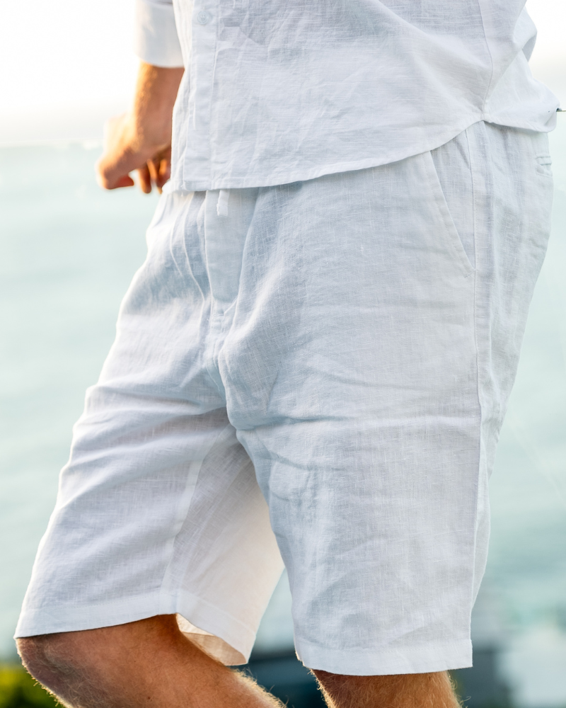 Casablanca - Premium Linen Shorts - Areistore