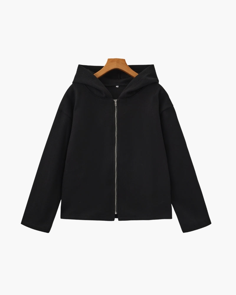 Marlow Wool Zip Coat - Areistore