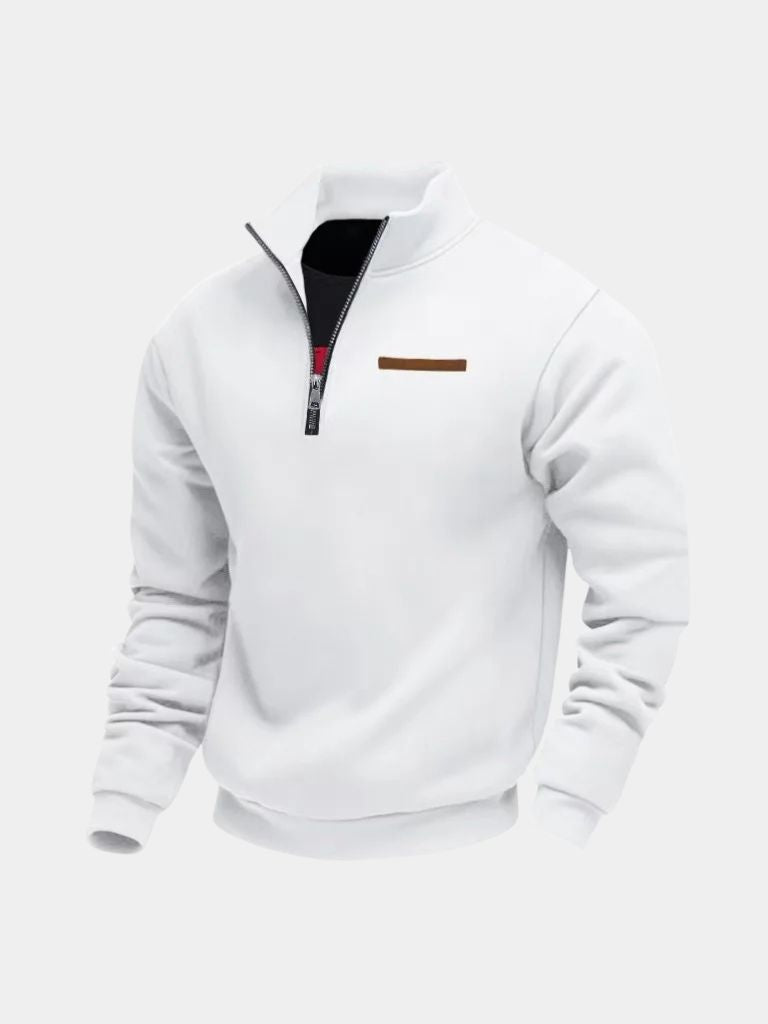 Slate Urban High Collar Pullover - Areistore