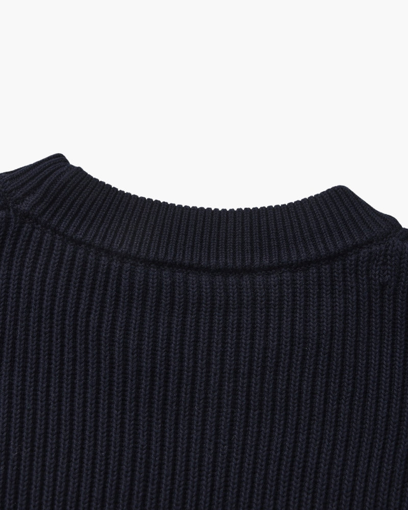 Rib Knit Crewneck - Areistore
