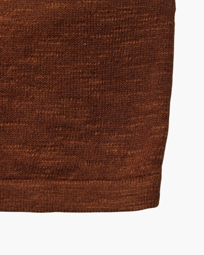 Linen Cotton Essential Crewneck - Areistore