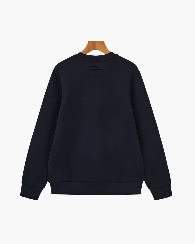 Classic Modal Blend Crewneck Sweatshirt - Areistore