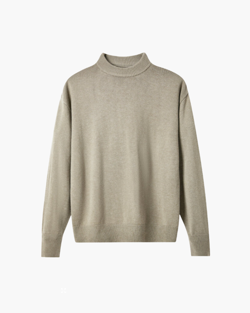 100% Premium Wool Turtleneck - Areistore
