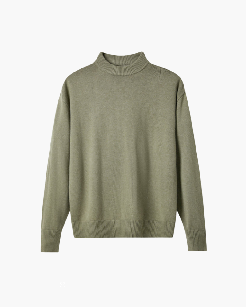 100% Premium Wool Turtleneck - Areistore