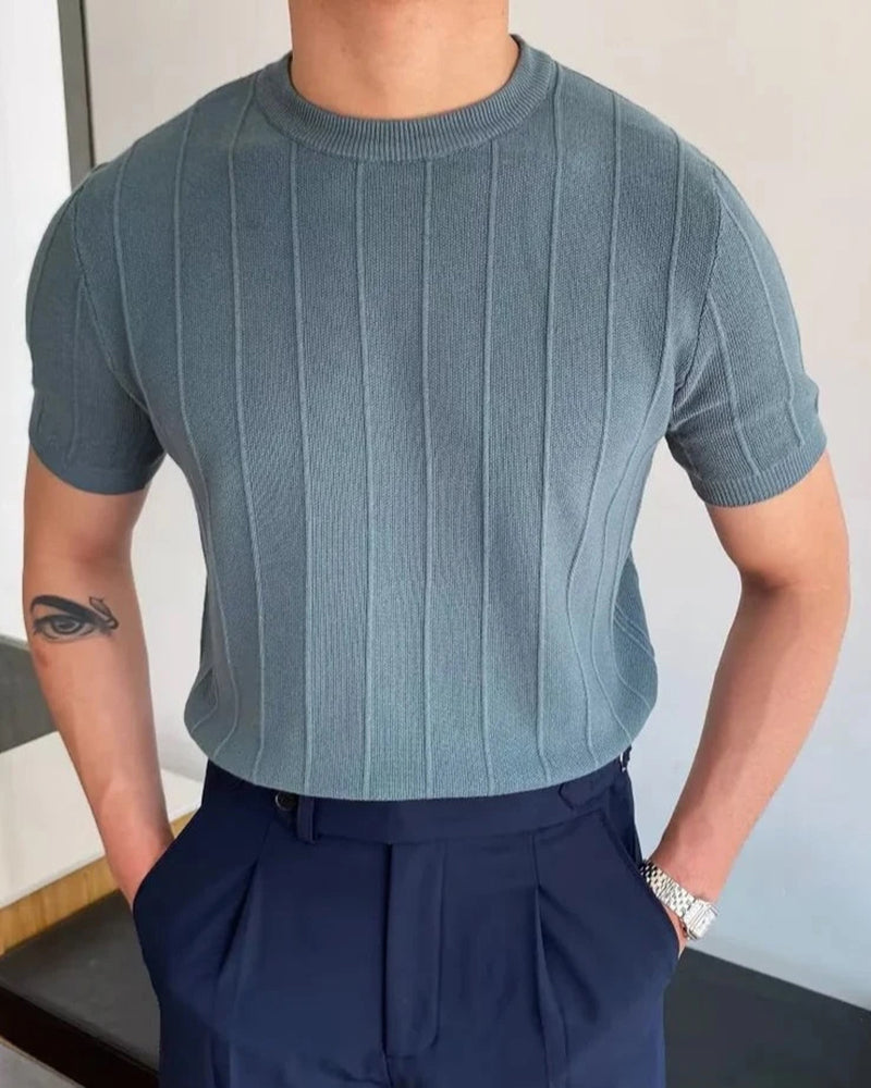Cannes Ribbed T-Shirt - Areistore