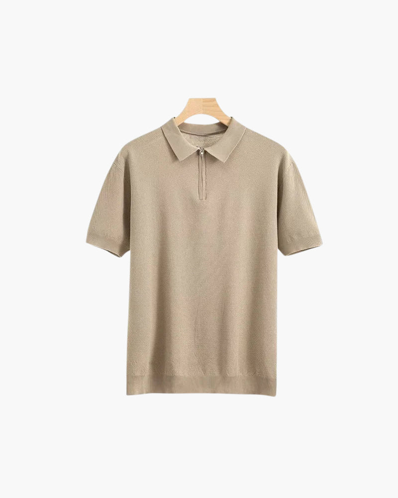 Marbella Zip Up Polo - Areistore