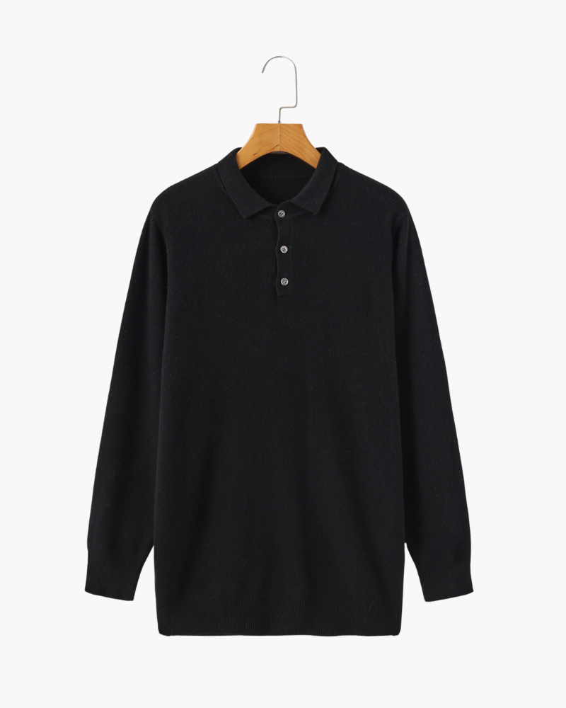 100% Cashmere Polo - Areistore