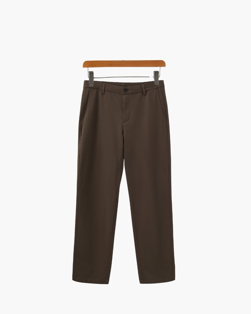 Wool Blend Trousers - Areistore