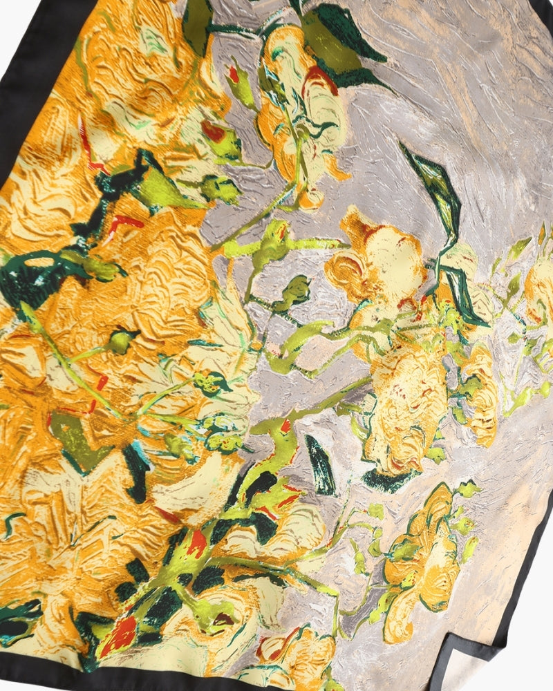 Impressionist Garden Scarf - Areistore