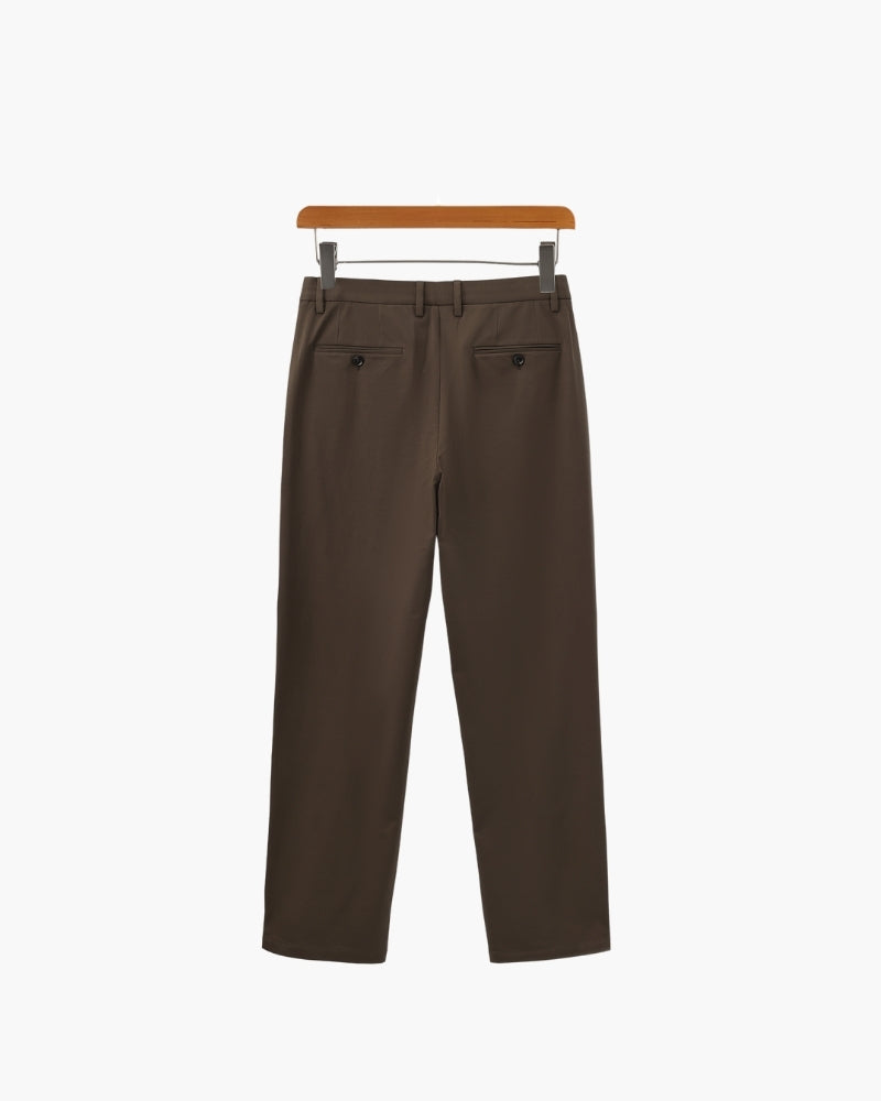 Wool Blend Trousers - Areistore