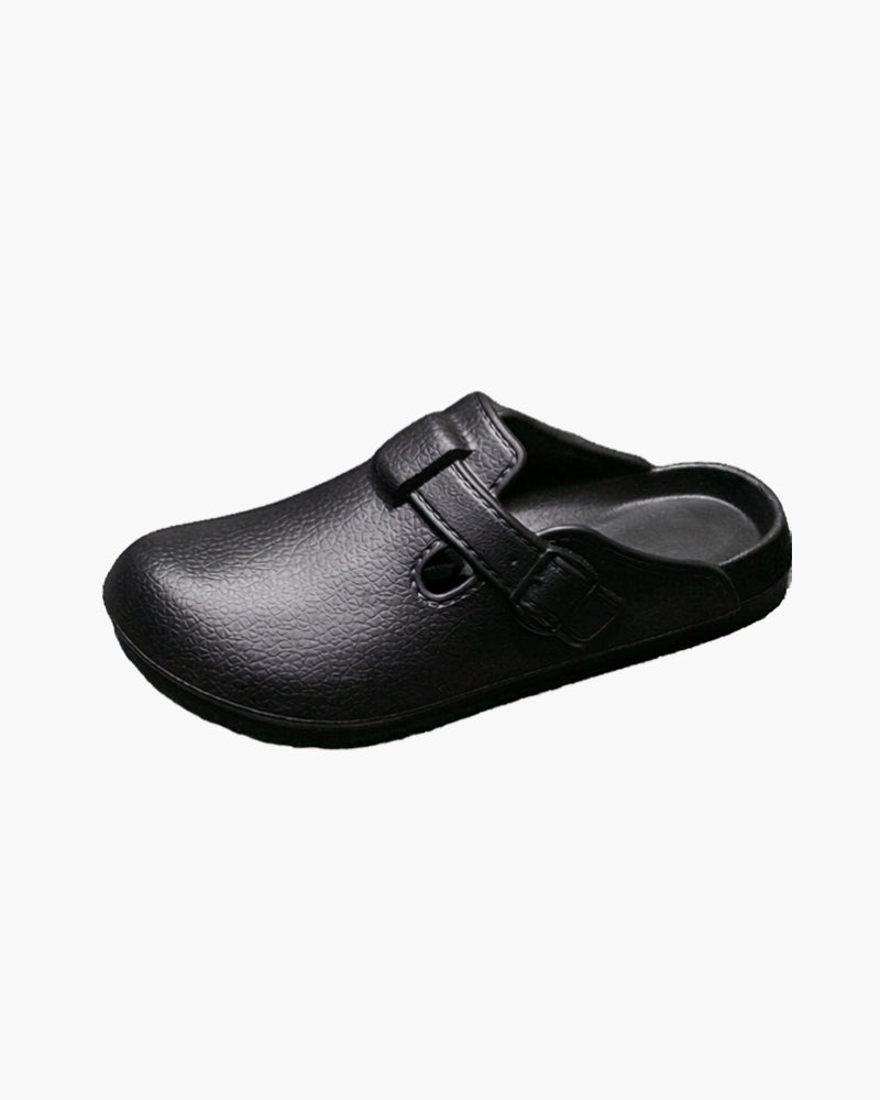 Classic Waterproof Buckle Clogs - Areistore