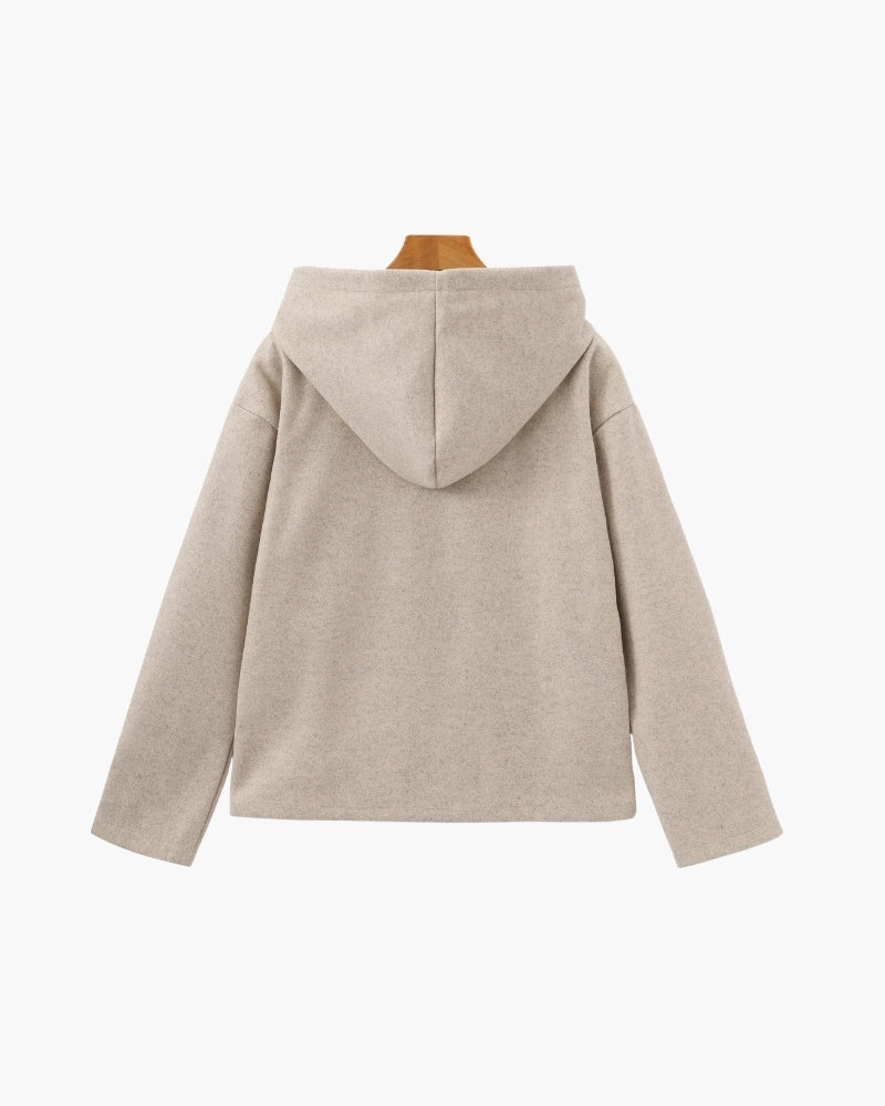 Marlow Wool Zip Coat - Areistore