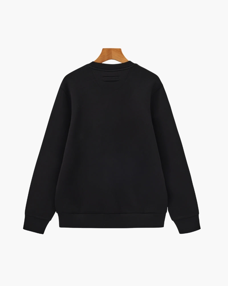 Classic Modal Blend Crewneck Sweatshirt - Areistore