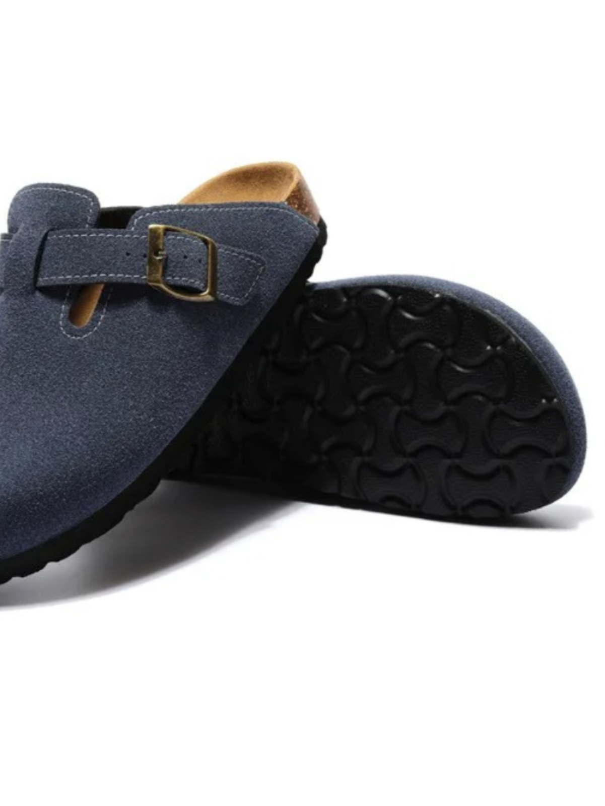 Pucon Suede Clog - Dark Blue | Areistore