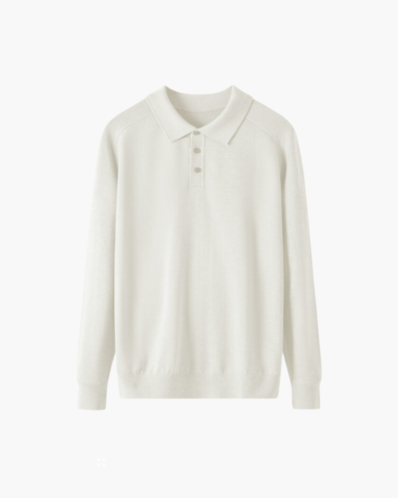 100% Premium Wool Polo - Areistore
