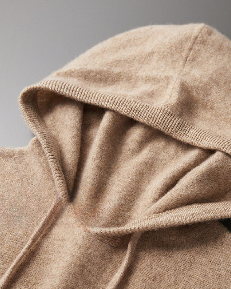 100% Cashmere Hoodie - Areistore