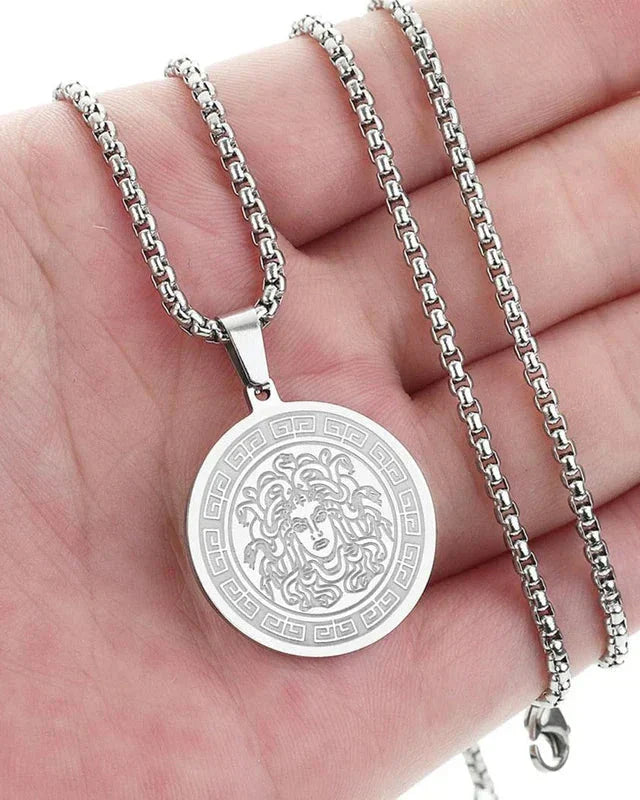 Medusa Long Chain (Gold & Silver) - Areistore
