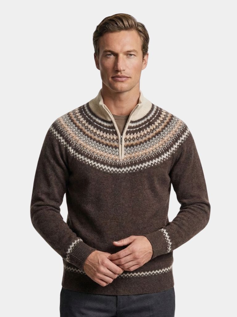 Valenbourg Nordic Knit Sweater - Areistore