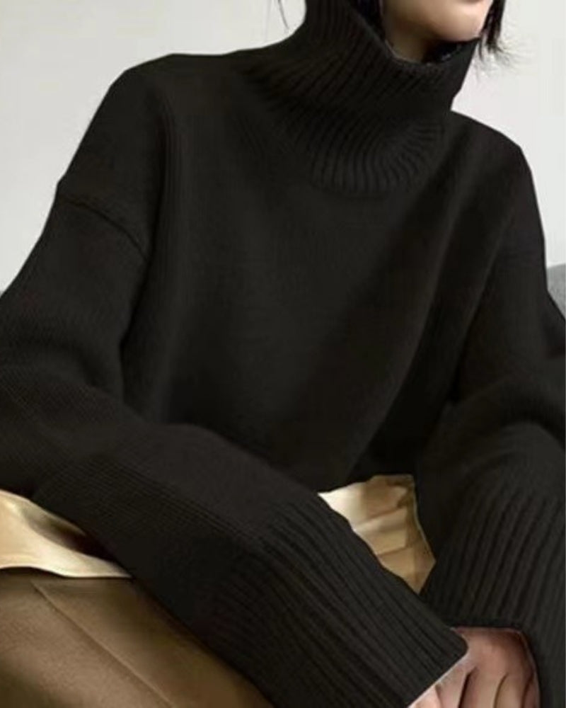 Heritage Knit Turtleneck - Areistore
