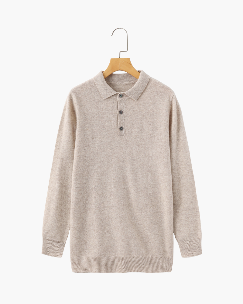 100% Cashmere Polo - Areistore