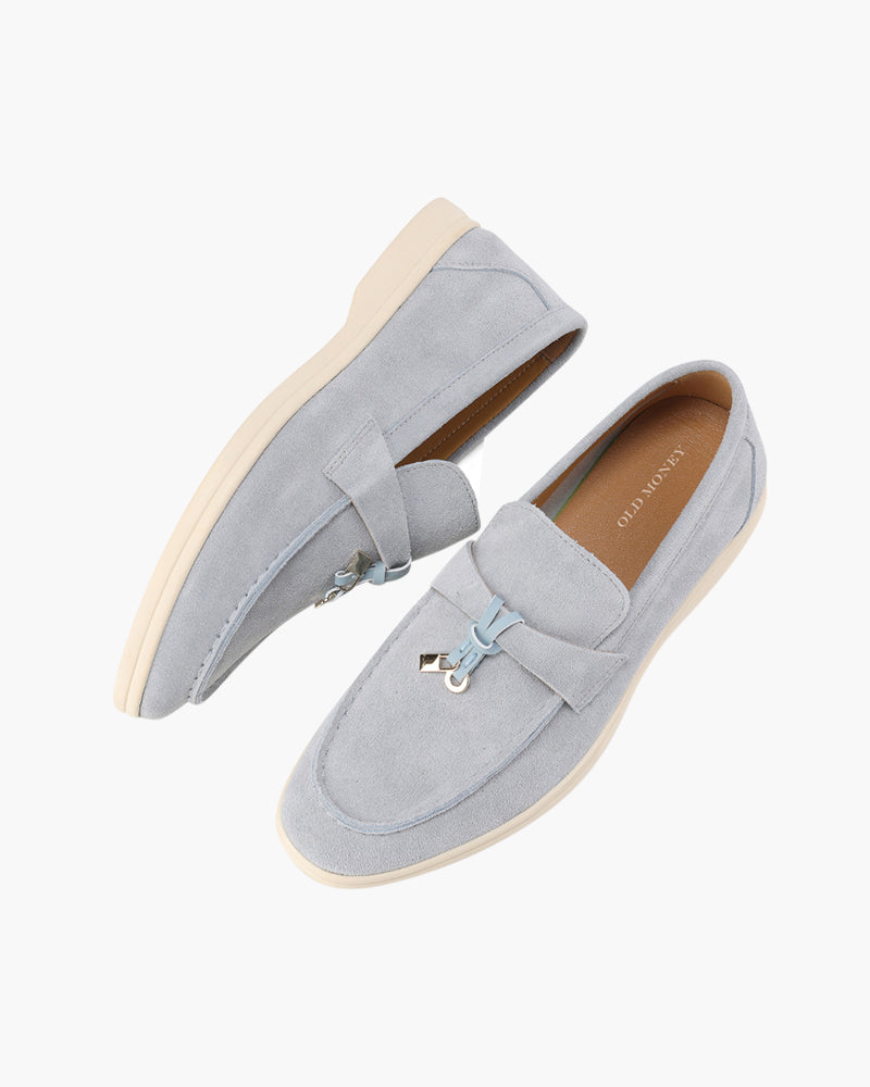Suede Lady Loafers - Areistore