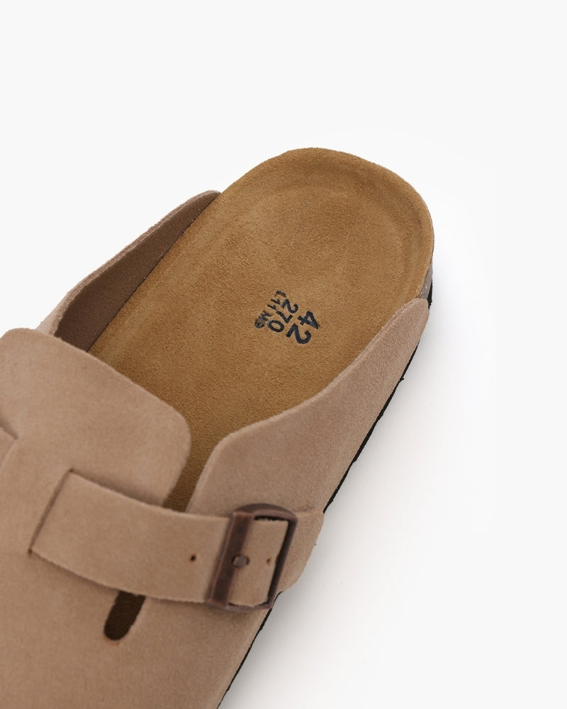 Suede Clogs - Areistore