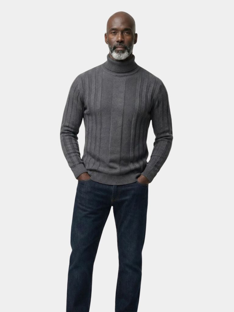 Turtleneck Knitwear Pullover Sweater - Areistore