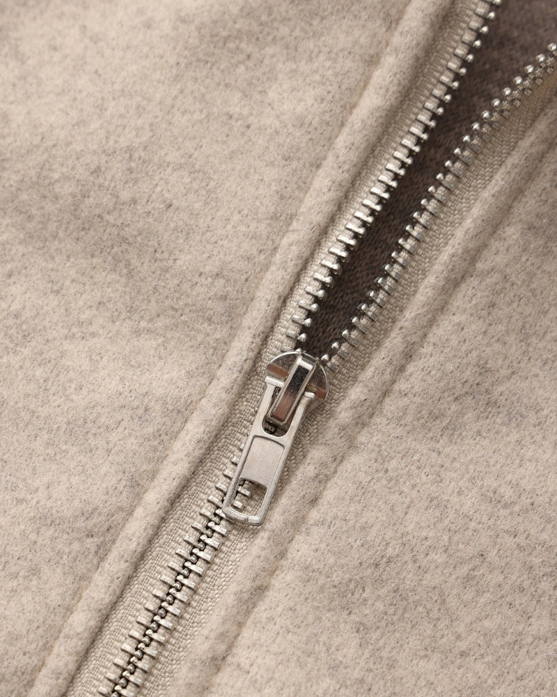Marlow Wool Zip Coat - Areistore
