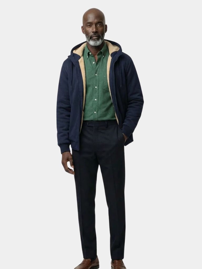 Winter Core Sherpa Hoodie Jacket - Areistore