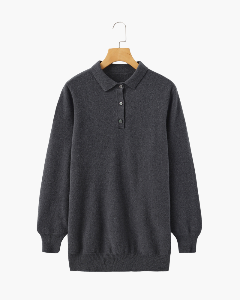 100% Cashmere Polo - Areistore