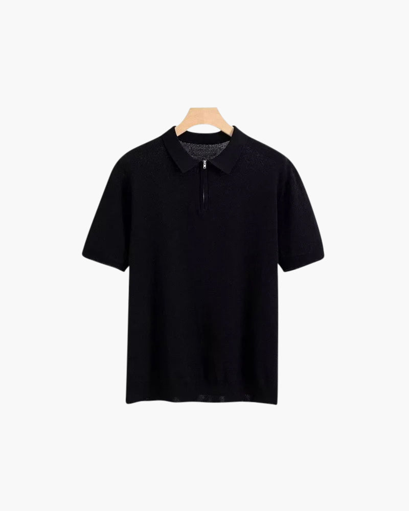 Marbella Zip Up Polo - Areistore