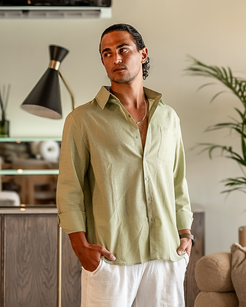 Cape Town - 100% Linen Shirt - Areistore