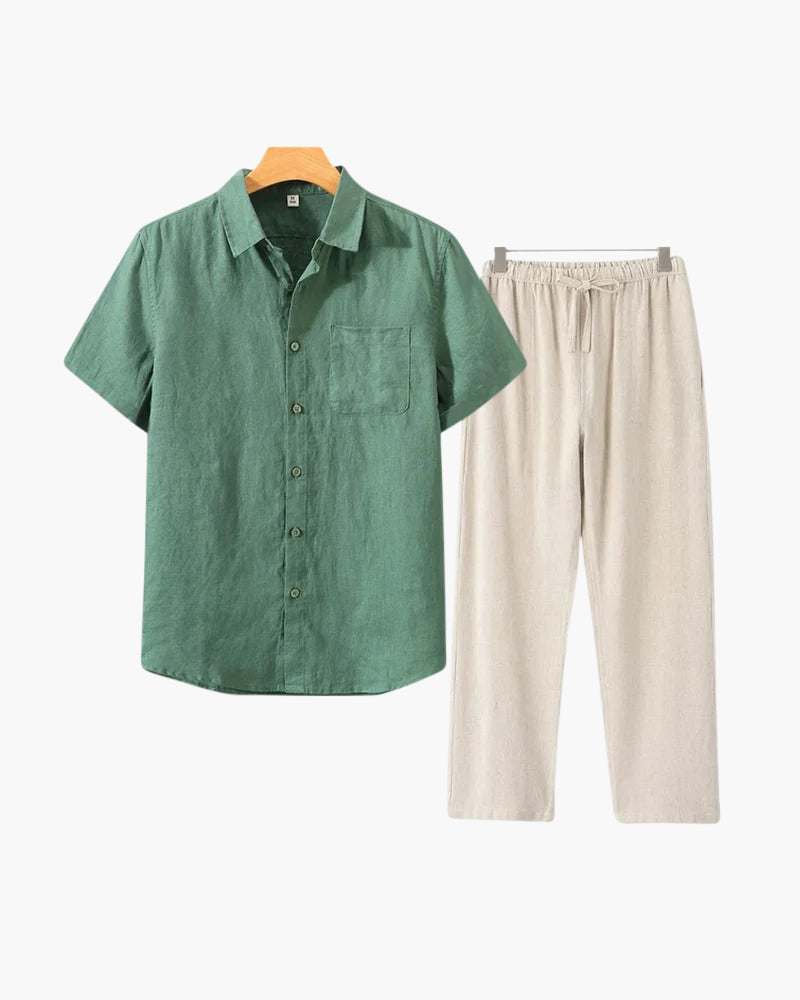 Linen Combo (Shortsleeve) - Areistore