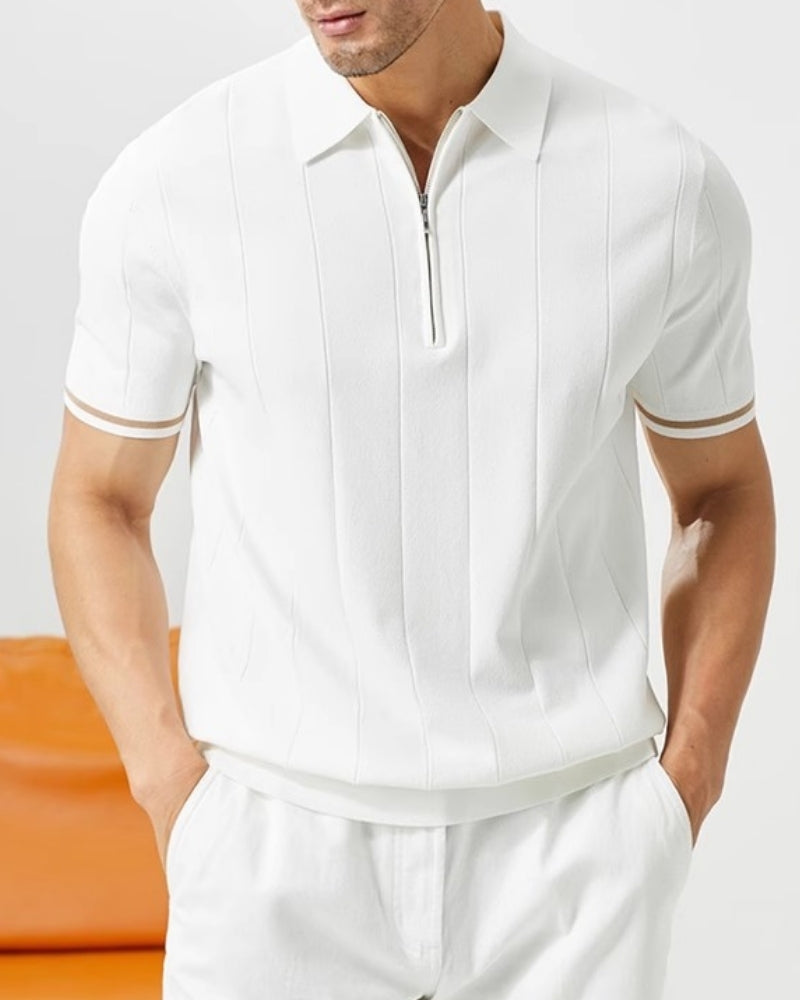 Signature Contrast Trim Polo - Areistore
