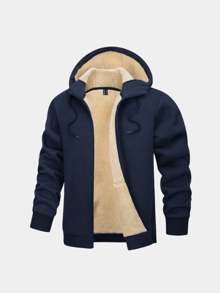 Winter Core Sherpa Hoodie Jacket - Areistore