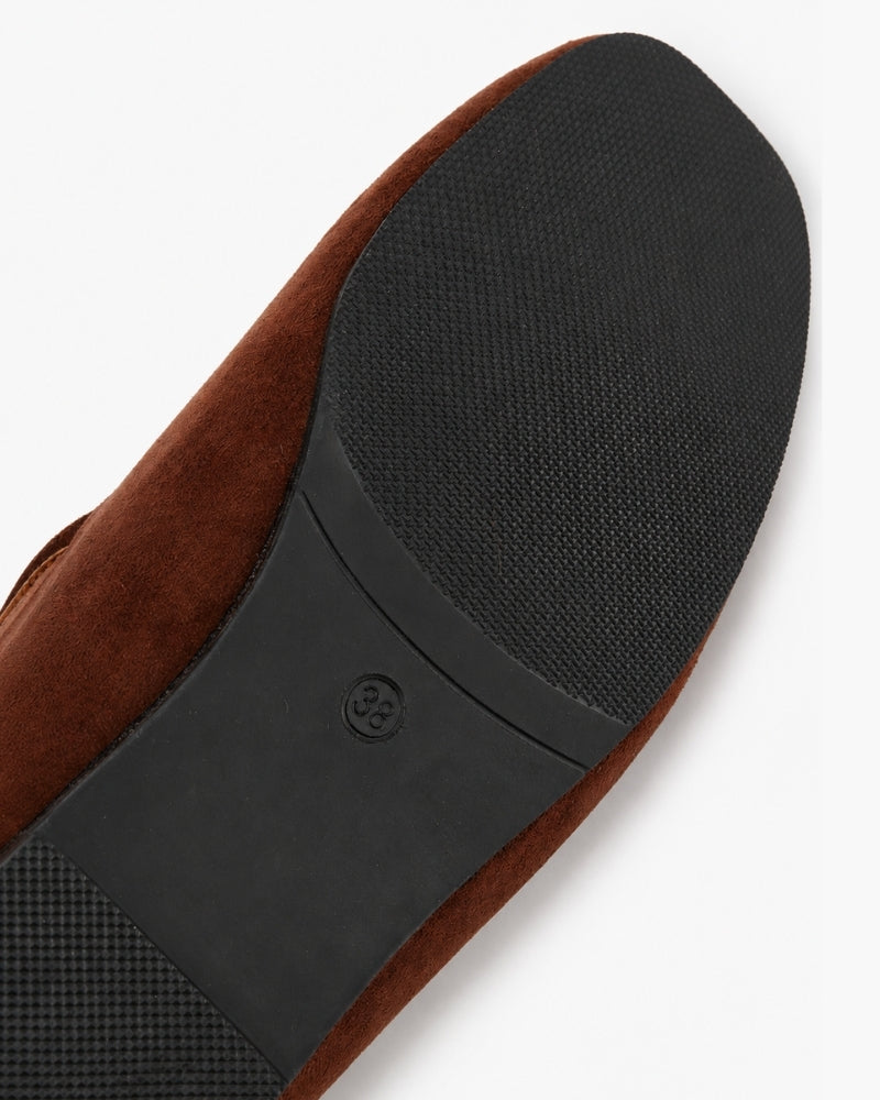 Premium Brown Suede Loafers - Areistore