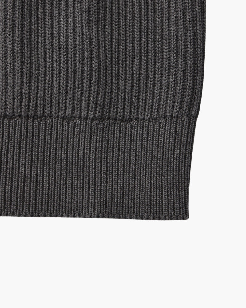 Rib Knit Crewneck - Areistore