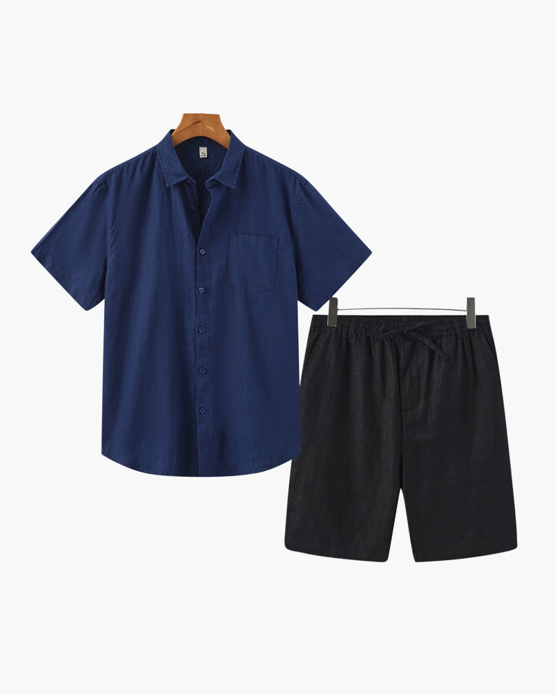 Linen Combo (Shorts) - Areistore