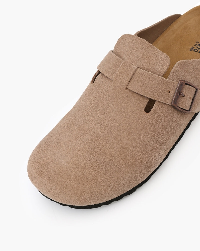 Suede Clogs - Areistore