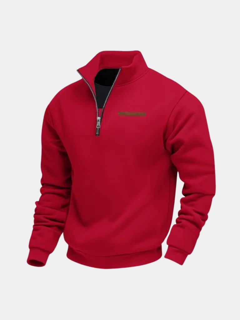 Slate Urban High Collar Pullover - Areistore