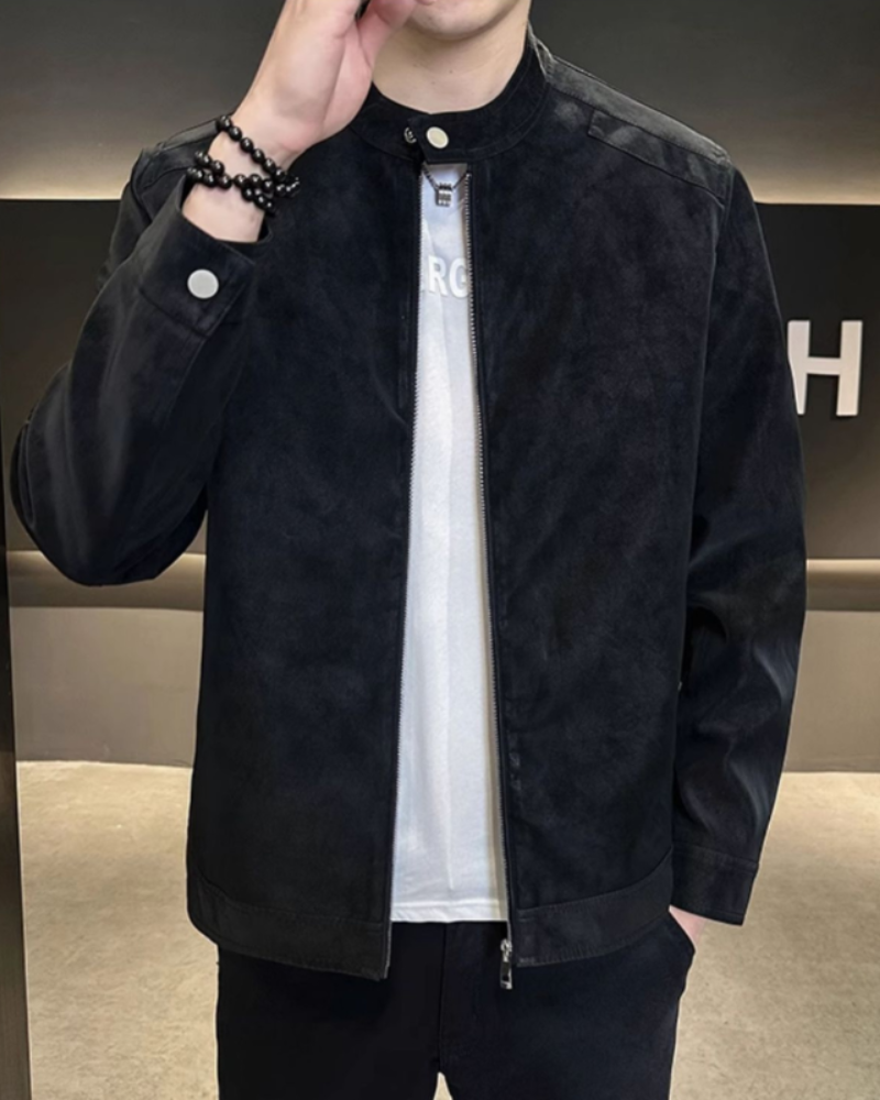 Estate Suede Leather Jacket - Areistore