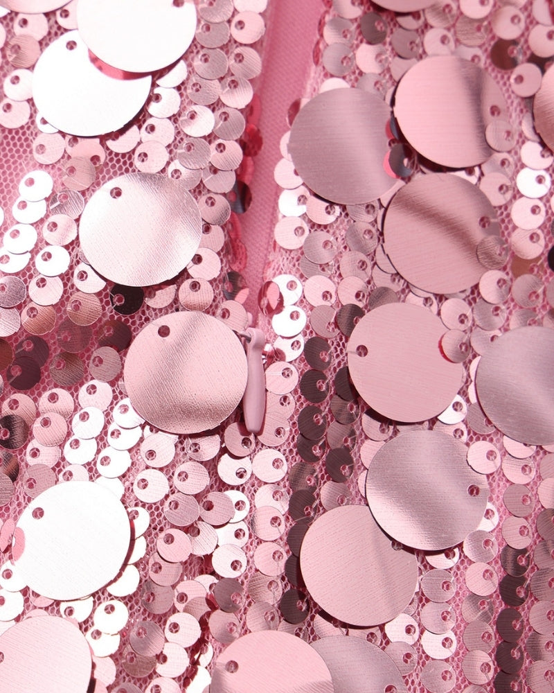 Sequin Party Mini Dress - Areistore