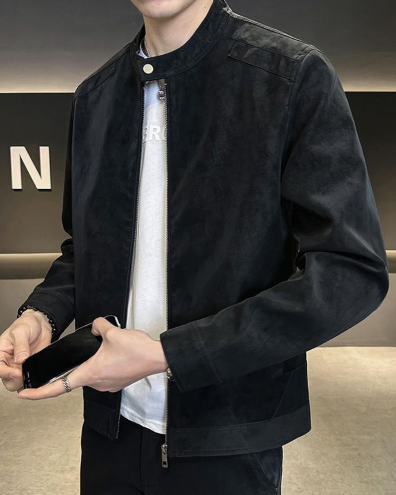 Estate Suede Leather Jacket - Areistore