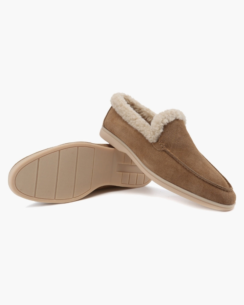 Fur-Lined Premium Loafers - Areistore