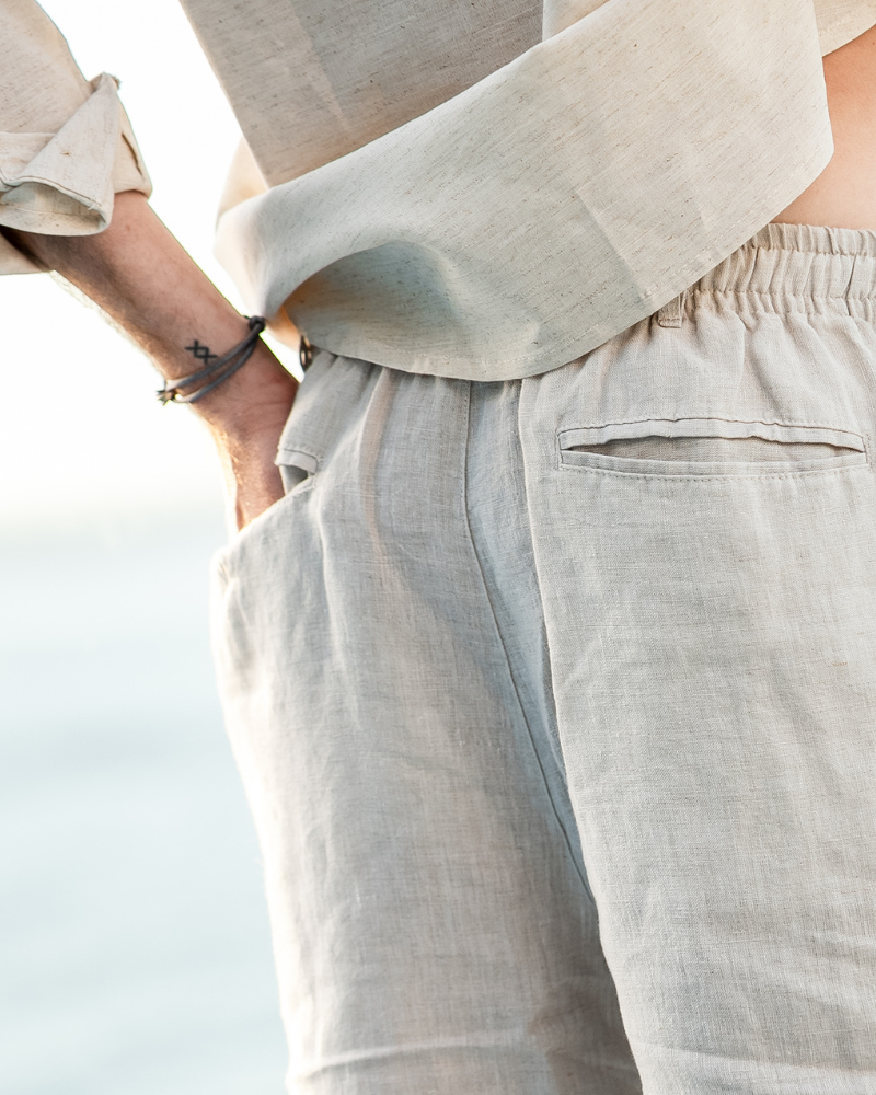 Casablanca - Premium Linen Shorts - Areistore