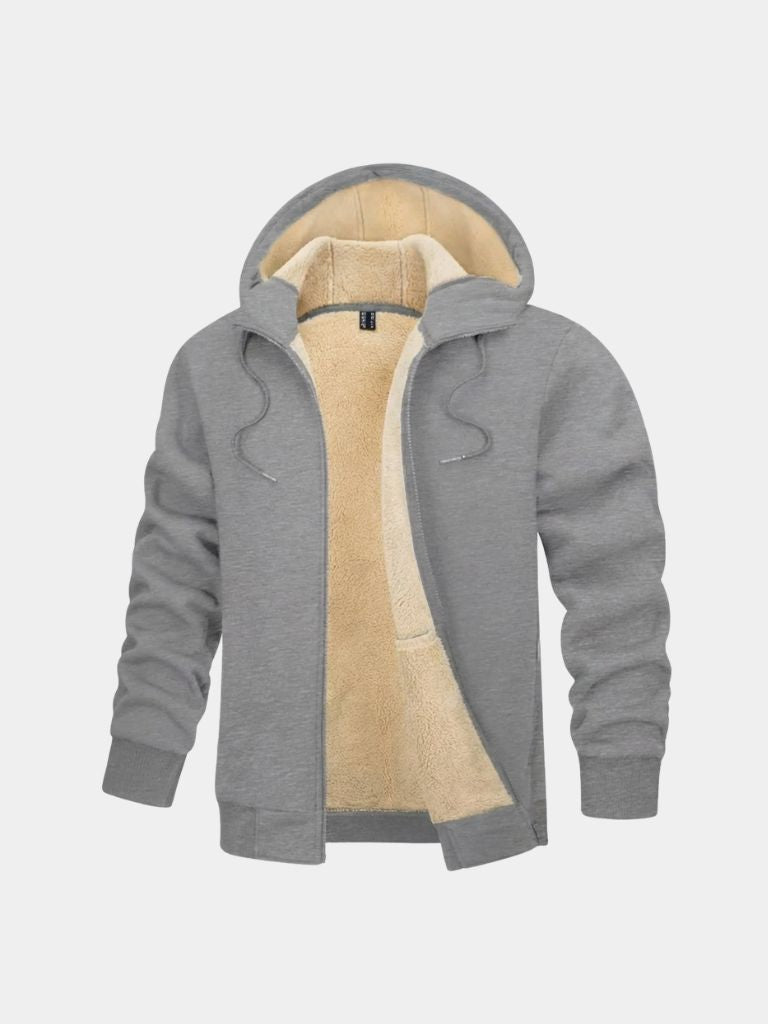 Winter Core Sherpa Hoodie Jacket - Areistore