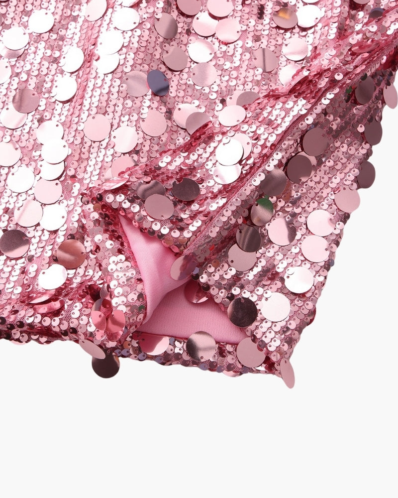Sequin Party Mini Dress - Areistore