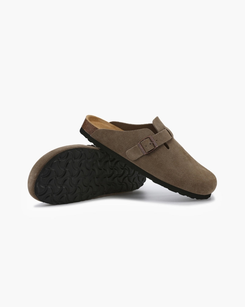 Suede Clogs - Areistore