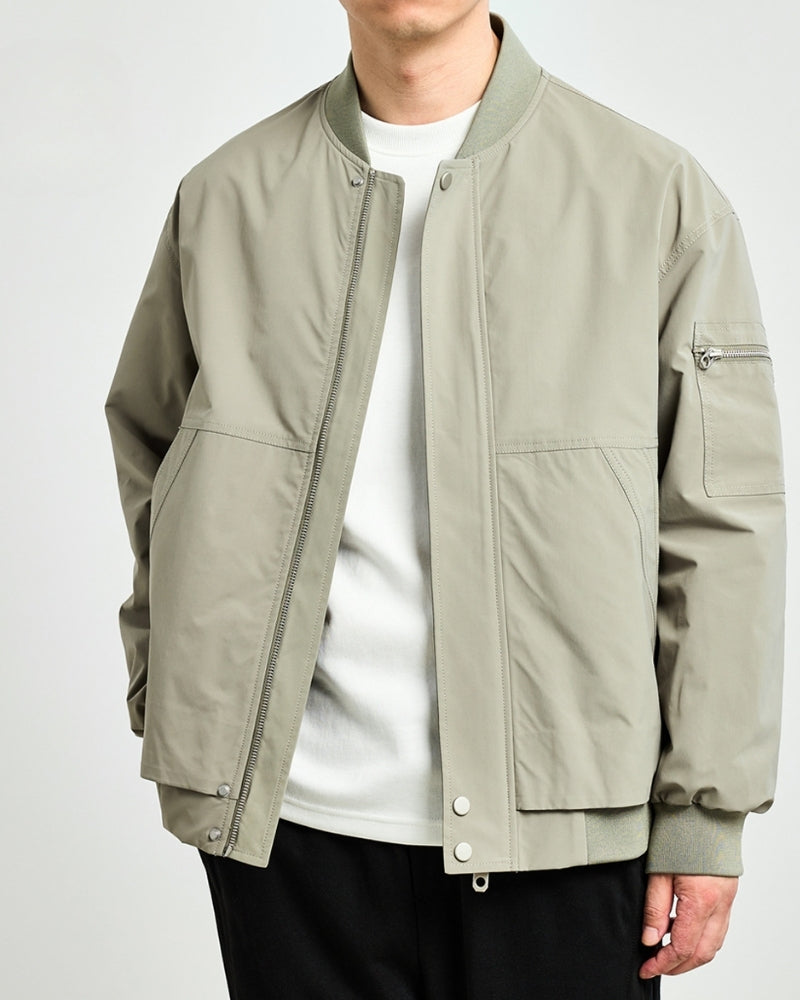 Minimalist Bomber Jacket - Areistore